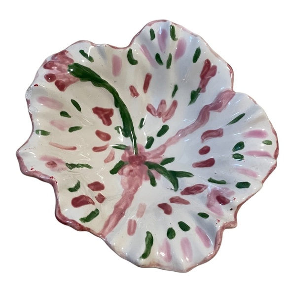 Ceramic Spring Bloom Small Round Bowl - Picture 3 of 7